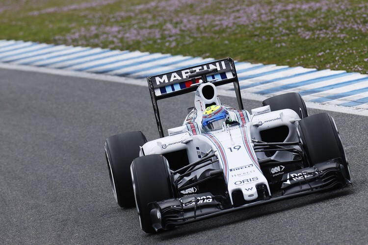 In Topform: Felipe Massa