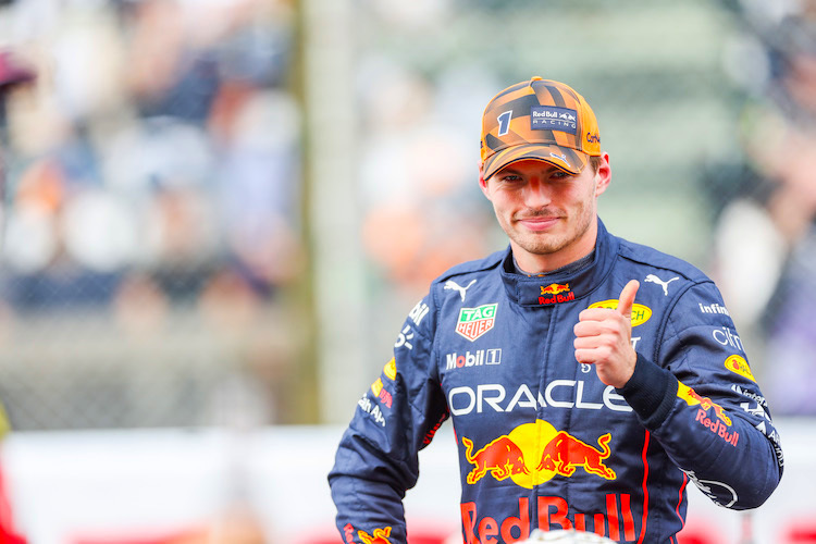 Max Verstappen war nach dem Qualifying guter Dinge