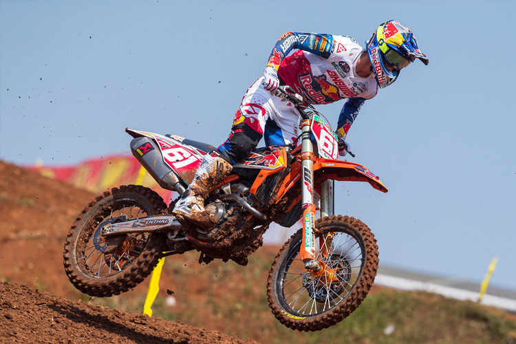 Jorge Prado gewinnt den ersten Lauf der MX2-Klasse in Semarang (Indonesien)