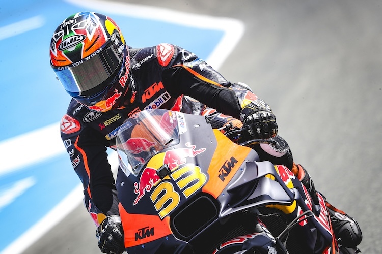 Brad Binder in Jerez – schnelle Testrunden mit Chattering