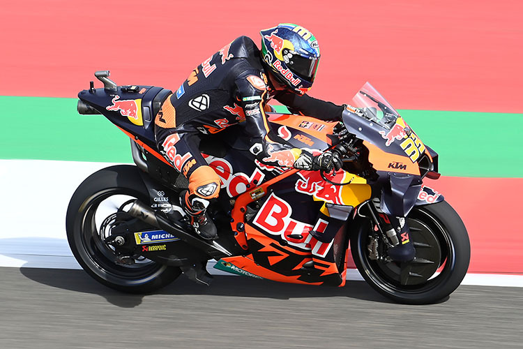 Brad Binder: Platz 8 am Freitag