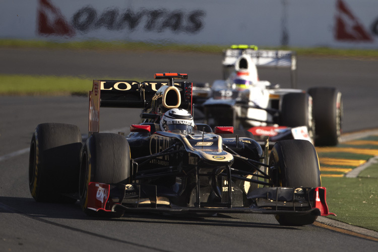 Kimi im Albert Park