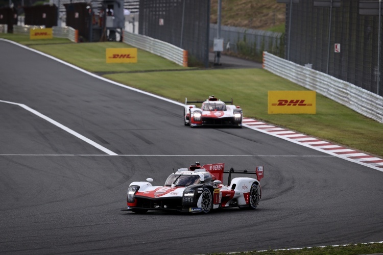 Die beiden Toyota GR010 Hybrid waren bei den 6h Fuji nicht zu schlagen