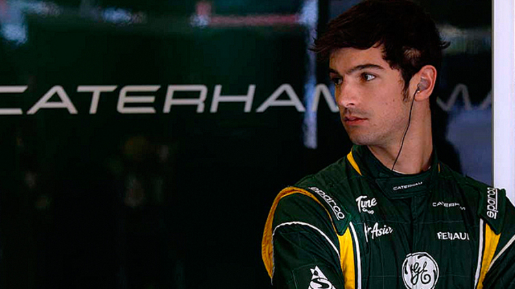 Caterham-Testfahrer Alexander Rossi.