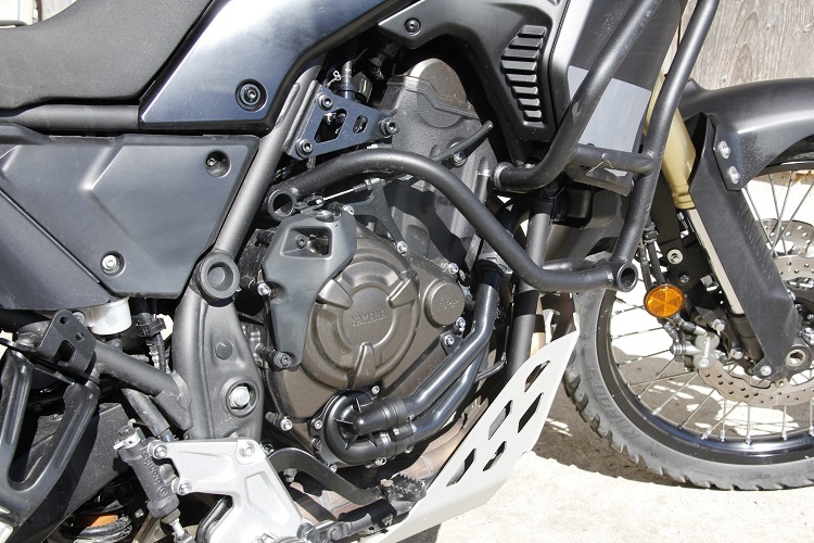 Der Motor der künftigen R7 ist auch in der Reise-Enduro Yamaha Ténéré 700 zu finden