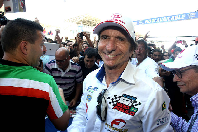 Emerson Fittipaldi 2014 in Interlagos