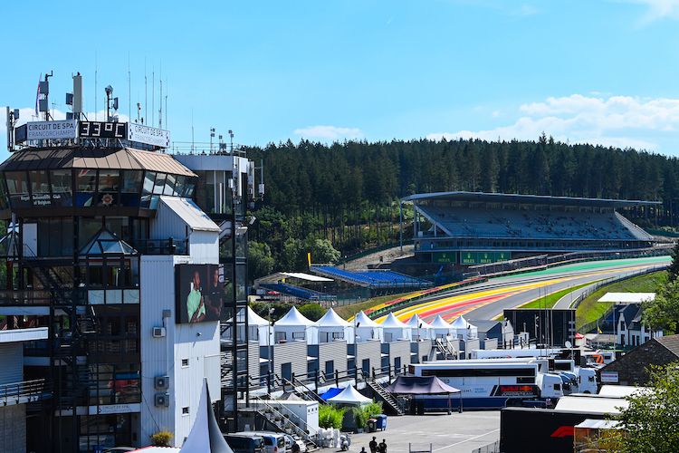 Die Formel 1 bleibt in Spa-Francorchamps