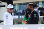 Valtteri Bottas und Lewis Hamilton