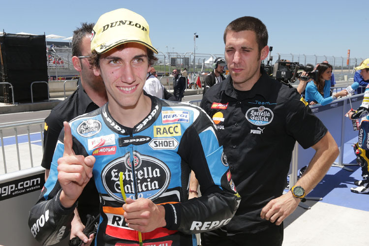 Muss noch einmal starten: Alex Rins