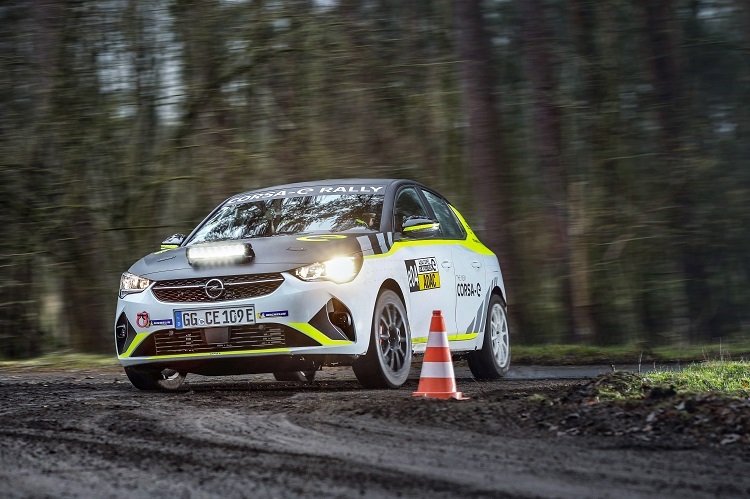 Der Opel Corsa e-Rally