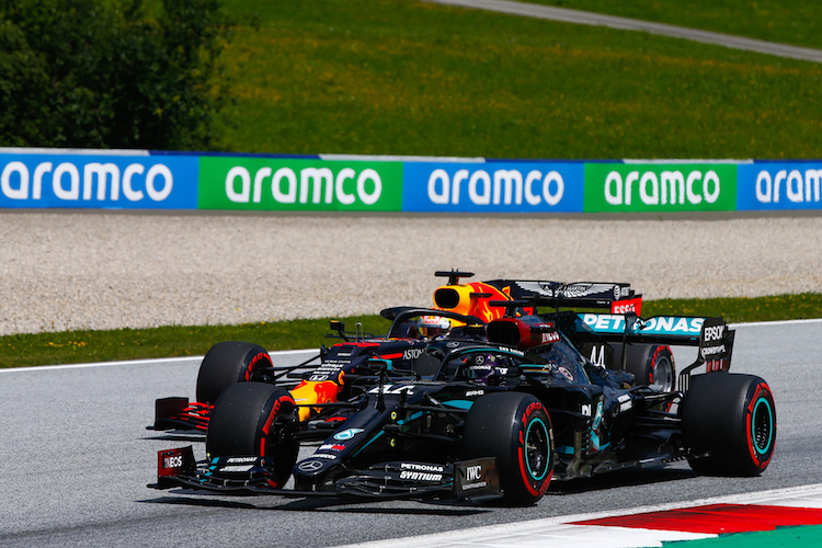 Lewis Hamilton gegen Max Verstappen