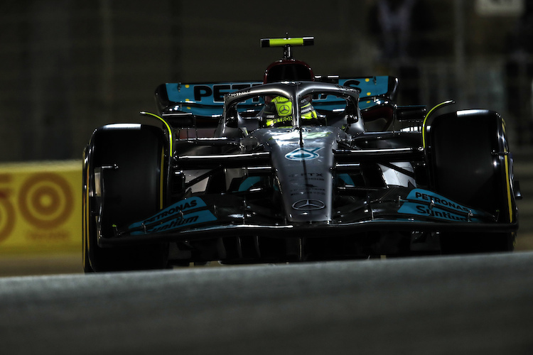 Lewis Hamilton erlebte ein holpriges zweites Training