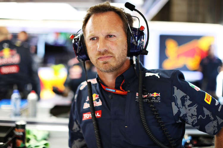 Red Bull Racing-Teamchef Christian Horner