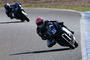 Jerez-Test: Johann Zarco (Caterham) wird von Jonas Folger verfolgt