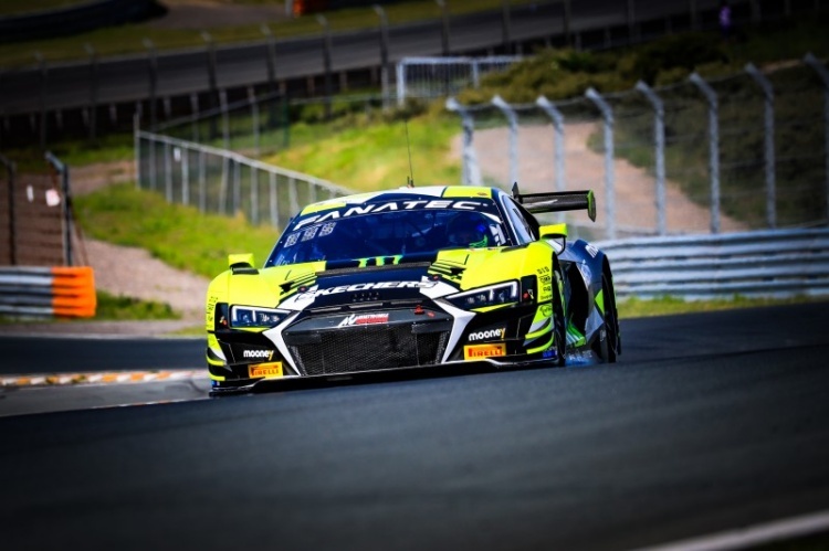 Der Audi R8 LMS GT3 von Valentino Rossi in Zandvoort