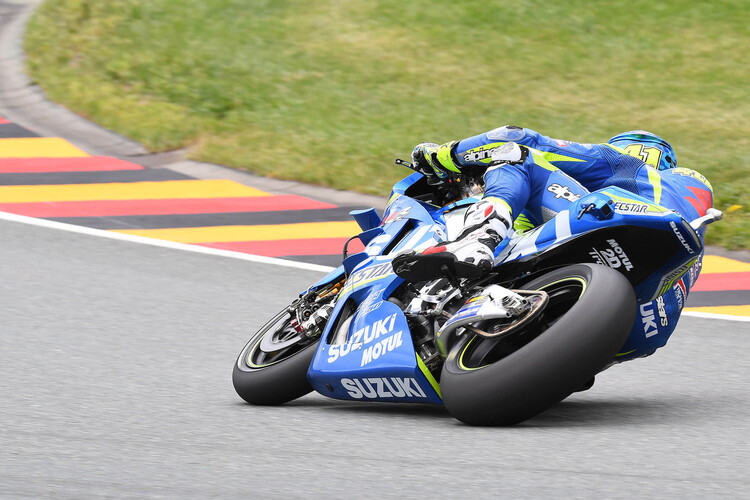 Aleix Espargaró auf der Suzuki GSX-RR: «Ich bin sehr zuversichtlich für das Rennen»