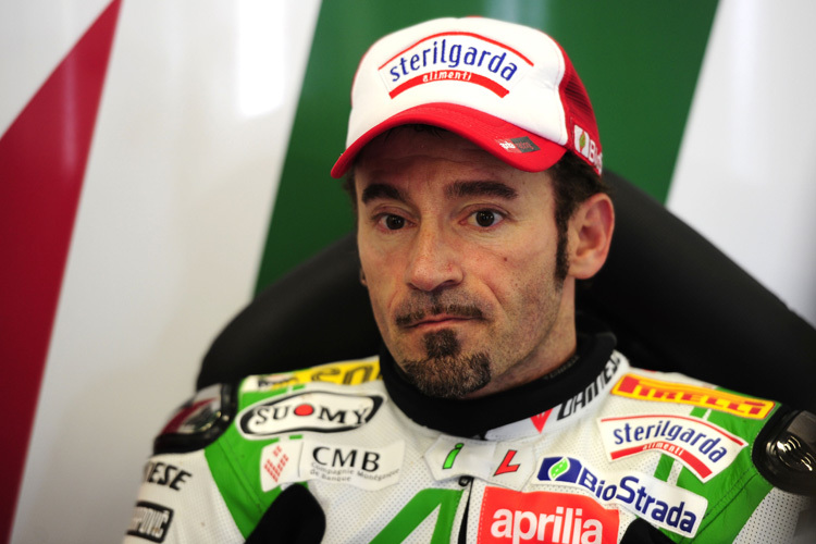 Max Biaggi ist schnell unterwegs