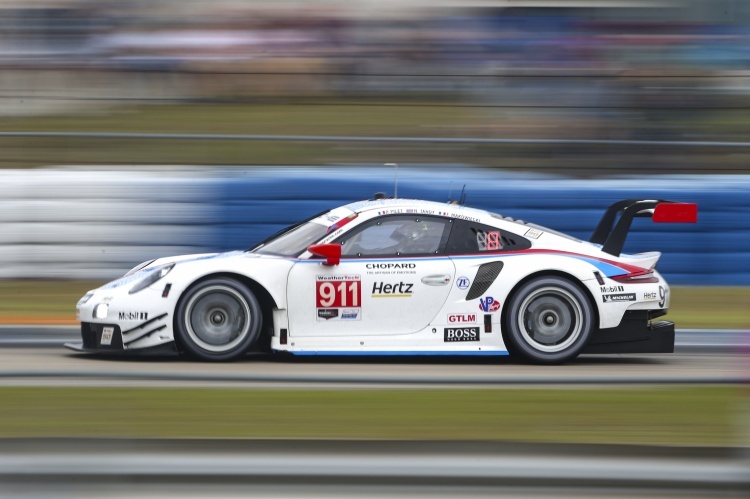 Der Porsche 911 RSR gewann die GTLM-Klasse