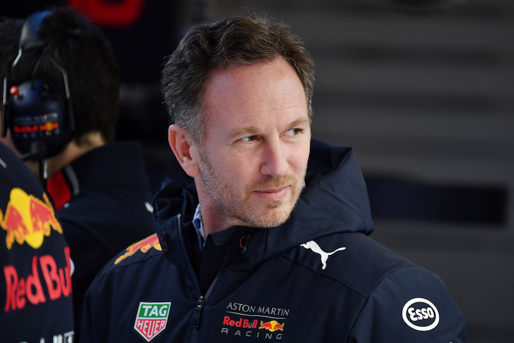 Red Bull Racing-Teamchef Christian Horner