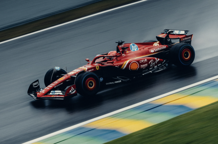 Charles Leclerc in Brasilien