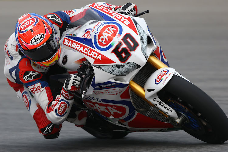 Michael van der Mark auf der Pata Honda 2015