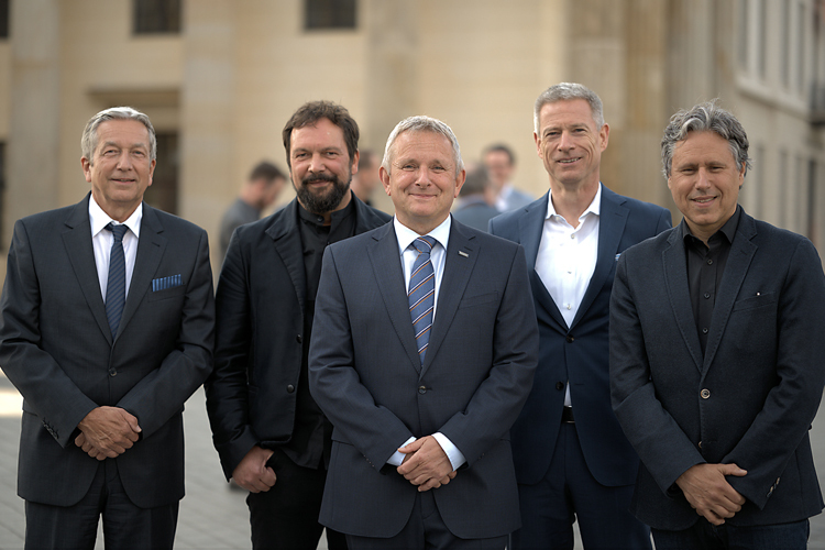 v.l.n.r. Reiner Brendicke, André Walek, Jürgen Höpker Seibert, Henning Putzke und Marcel Driessen