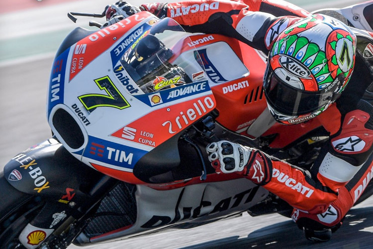 Chaz Davies auf der MotoGP-Ducati in Mugello