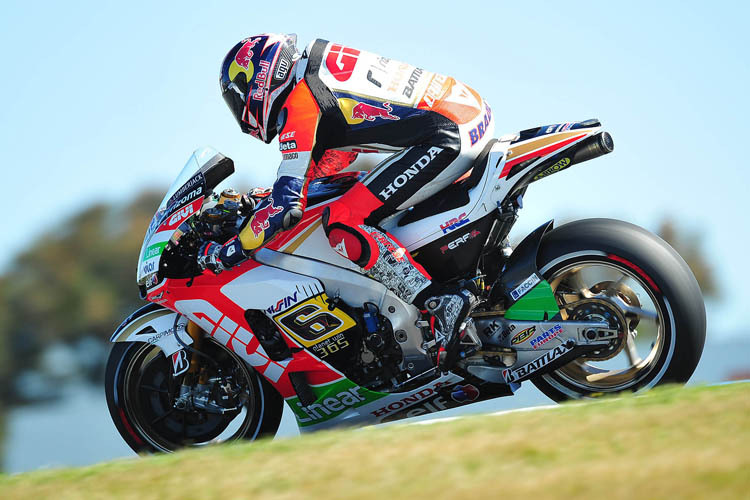 Stefan Bradl im ersten freien Training auf Phillip Island