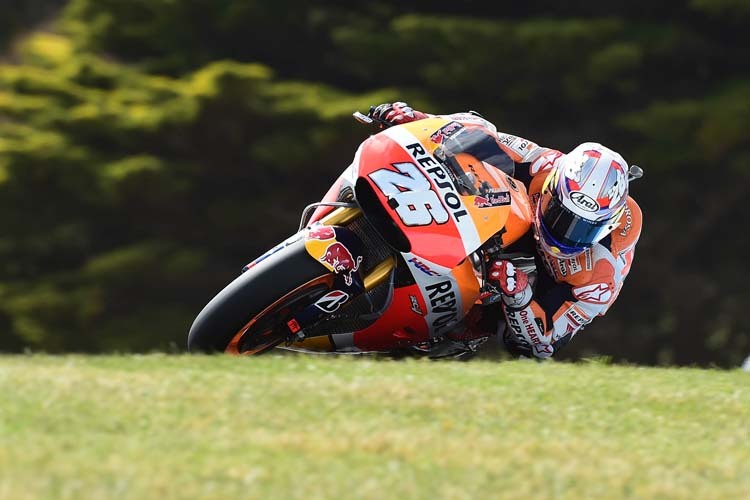 Dani Pedrosa auf der Honda RC213V