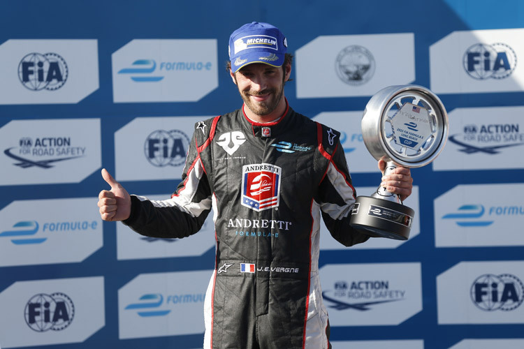 Auf dem Podium stand Jean-Éric Vergne in der Formel 1 nie