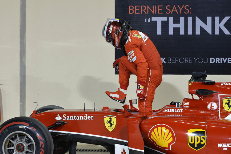 Fernando Alonso steigt in Abu Dhabi zum letzten Mal aus seinem Ferrari