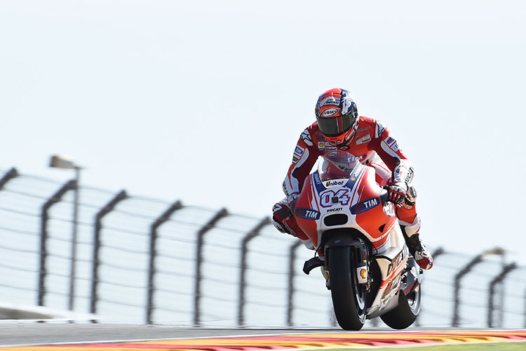 Andrea Dovizioso auf der GP15 in Aragón