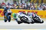 Eugene Laverty kämpft gegen Héctor Barberá um den Platz als bester Ducati-Pilot