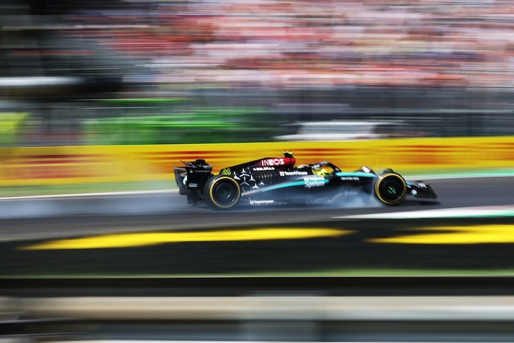 Lewis Hamilton in Monza