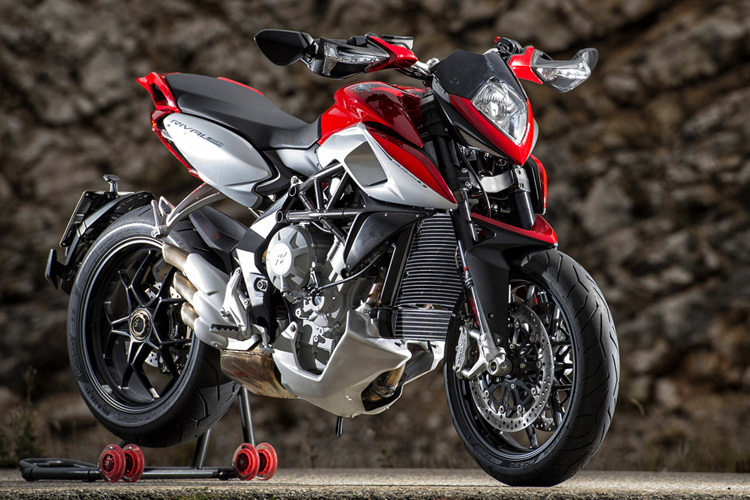 Die neu gestylte MV Agusta Rivale 800 