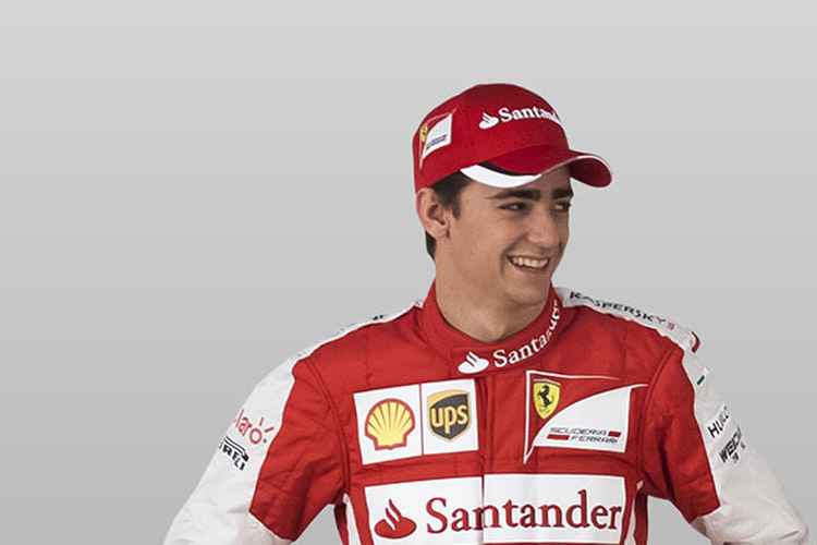 Ferrari-Reservist Esteban Gutiérrez: « Die rote Farbe macht das Ganze natürlich sehr speziell, man geht mit ganz anderen Emotionen ans Werk»