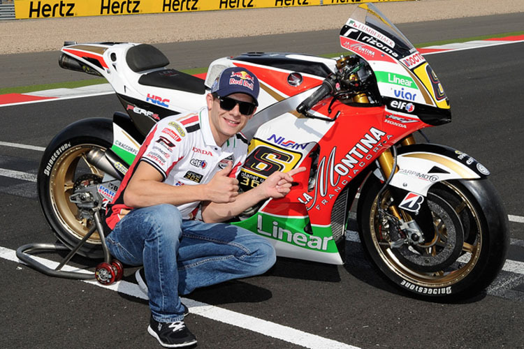 Stefan Bradl wirbt für den Weinhersteller «La Montina»