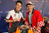 Takaaki Nakagami und Jorge Lorenzo trafen sich in Japan wieder