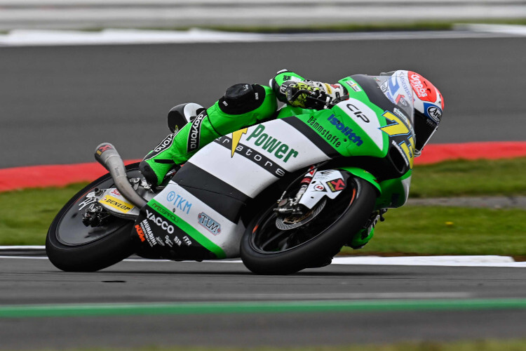 Maximilian Kofler hatte auf dem Silverstone Circuit Mühe