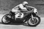Dick Mann auf Honda