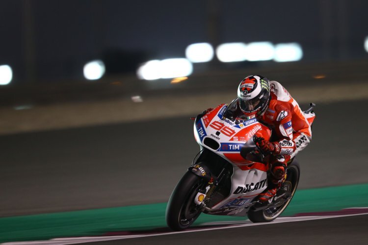 Das erste MotoGP-Rennen mit Ducati hatte sich Jorge Lorenzo einfacher vorgestellt 