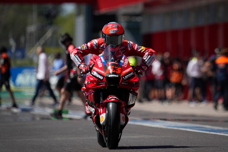 Pecco Bagnaia ist nervös