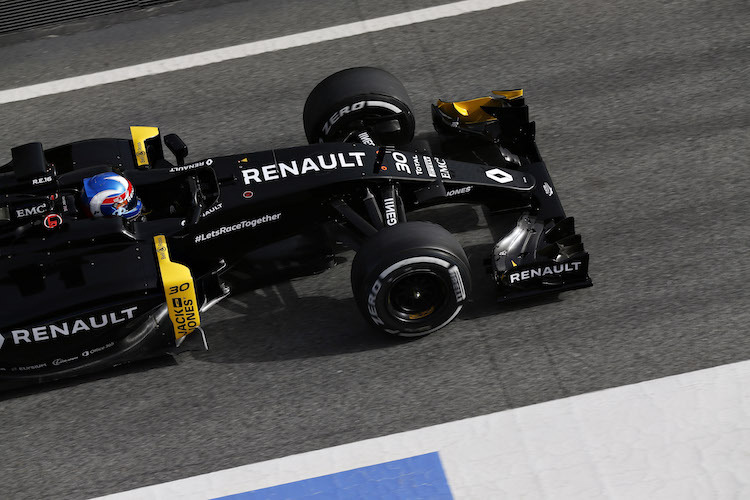 Jolyon Palmer in seinem RS16