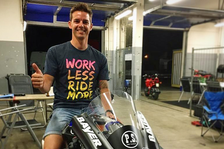 Bastien Mackels ist schon in Oschersleben angekommen