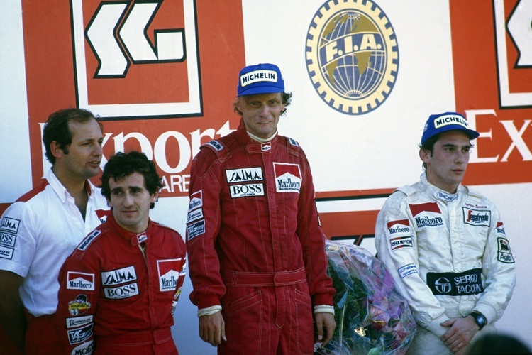 Ayrton Senna 1984 - Sein erstes Jahr in der Formel 1 bestreitet er für das Team Toleman Group Motorsport