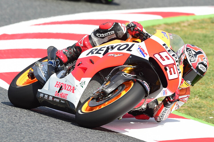 Marc Márquez im Barcelona-Training