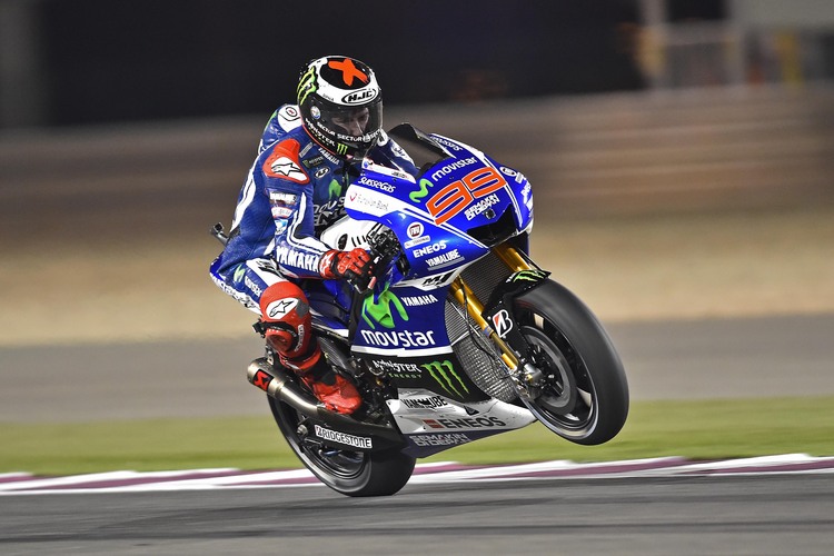 Jorge Lorenzo im ersten Katar-Training