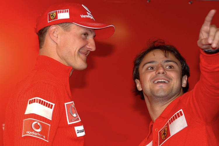 Michael Schumacher und Felipe Massa 2006