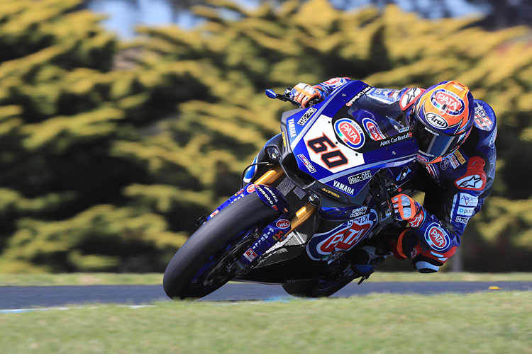 Nur Platz 6 bei den Testfahrten in Phillip Island für Michael van der Mark