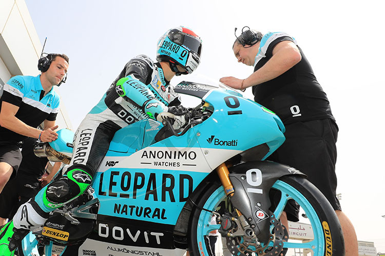 Enea Bastianini aus dem Leopard-Team